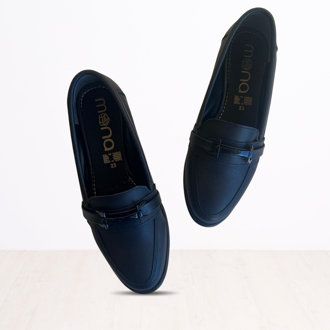 Flats con tacón cuadrado 1010R