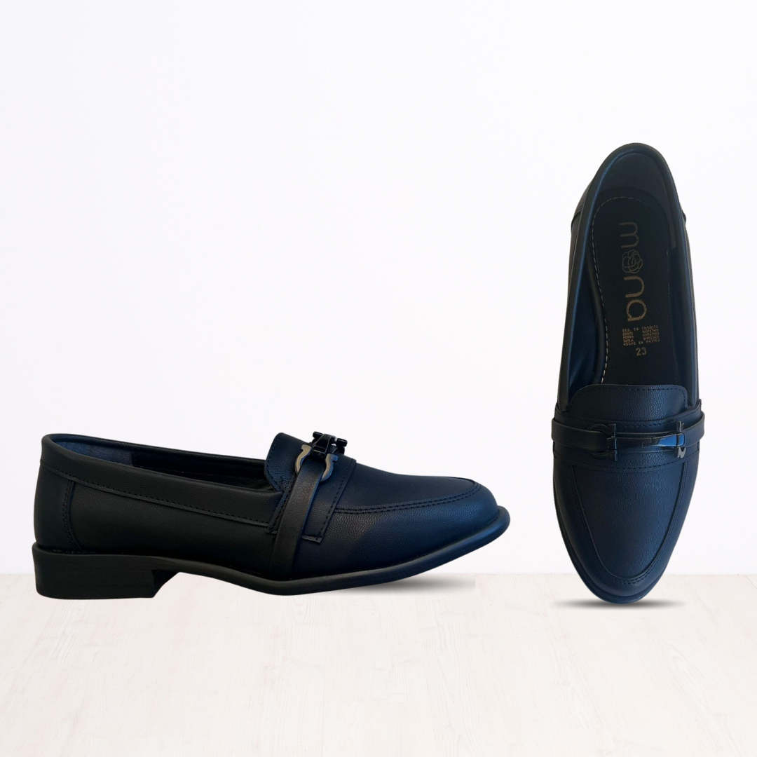 Flats con tacón cuadrado 1010R