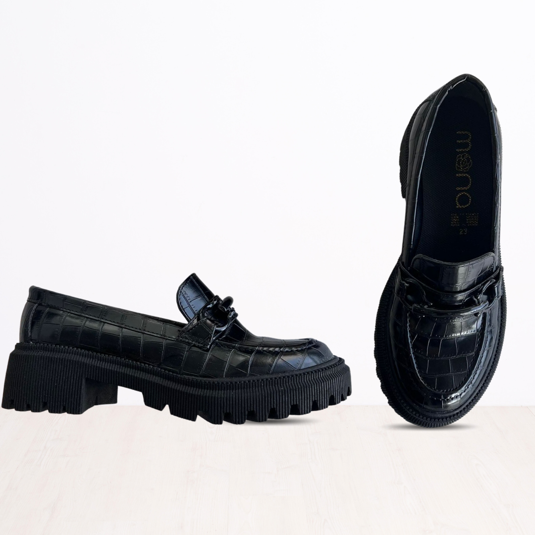 Mocasines con hebilla 713