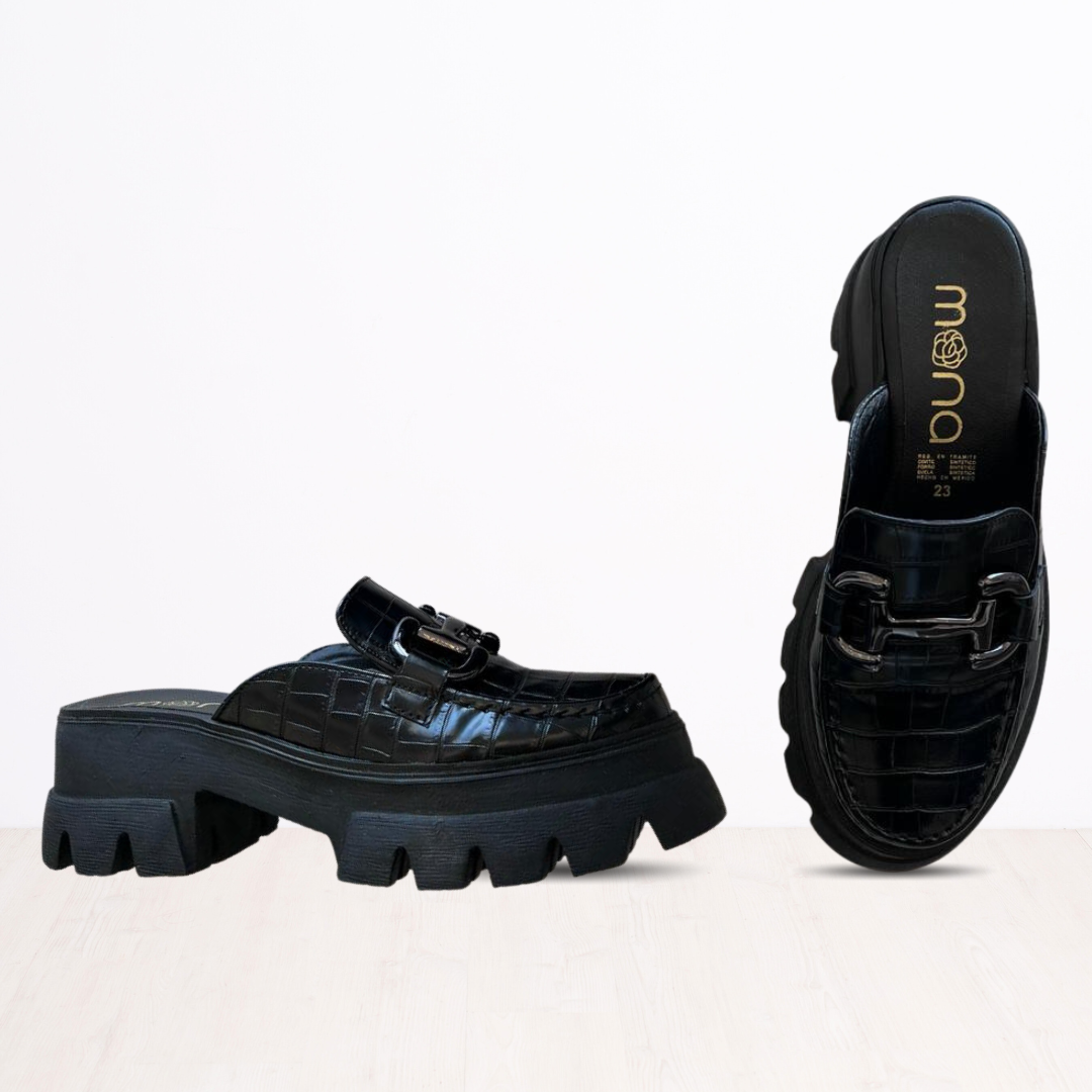 Mocasines con Suela Chunky 916