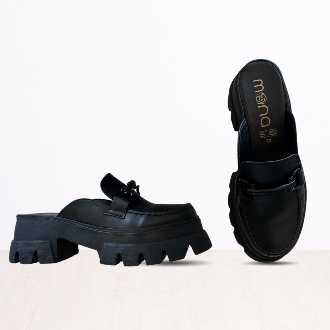Mocasines con Suela Chunky 916