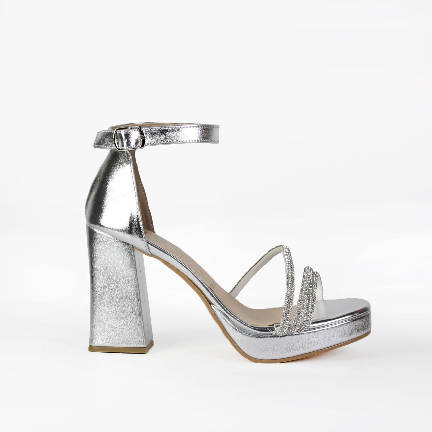 Zapatilla de tira con Brillos 3007-F