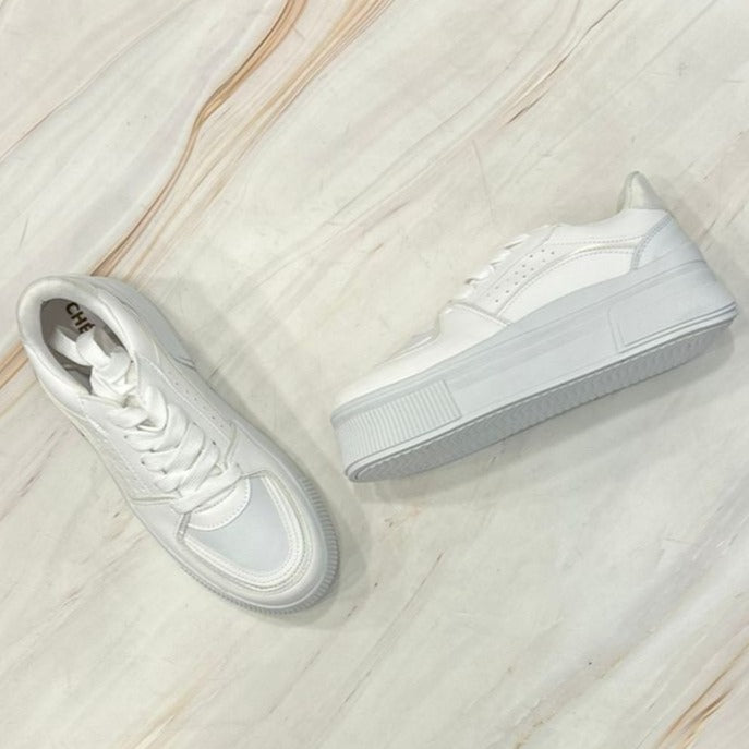 Tenis con Plataforma de Diseño Liso 140