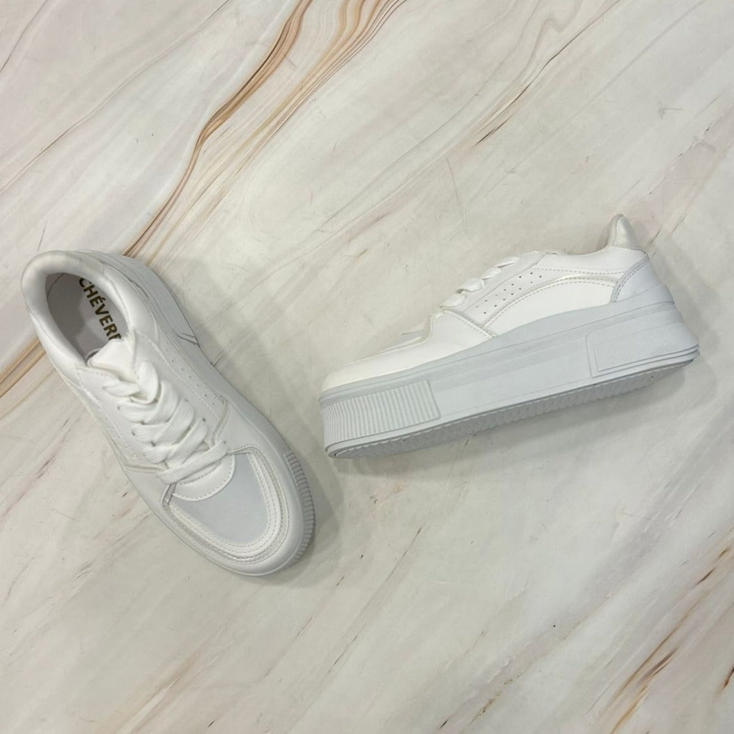 Tenis con Plataforma de Diseño Liso 140