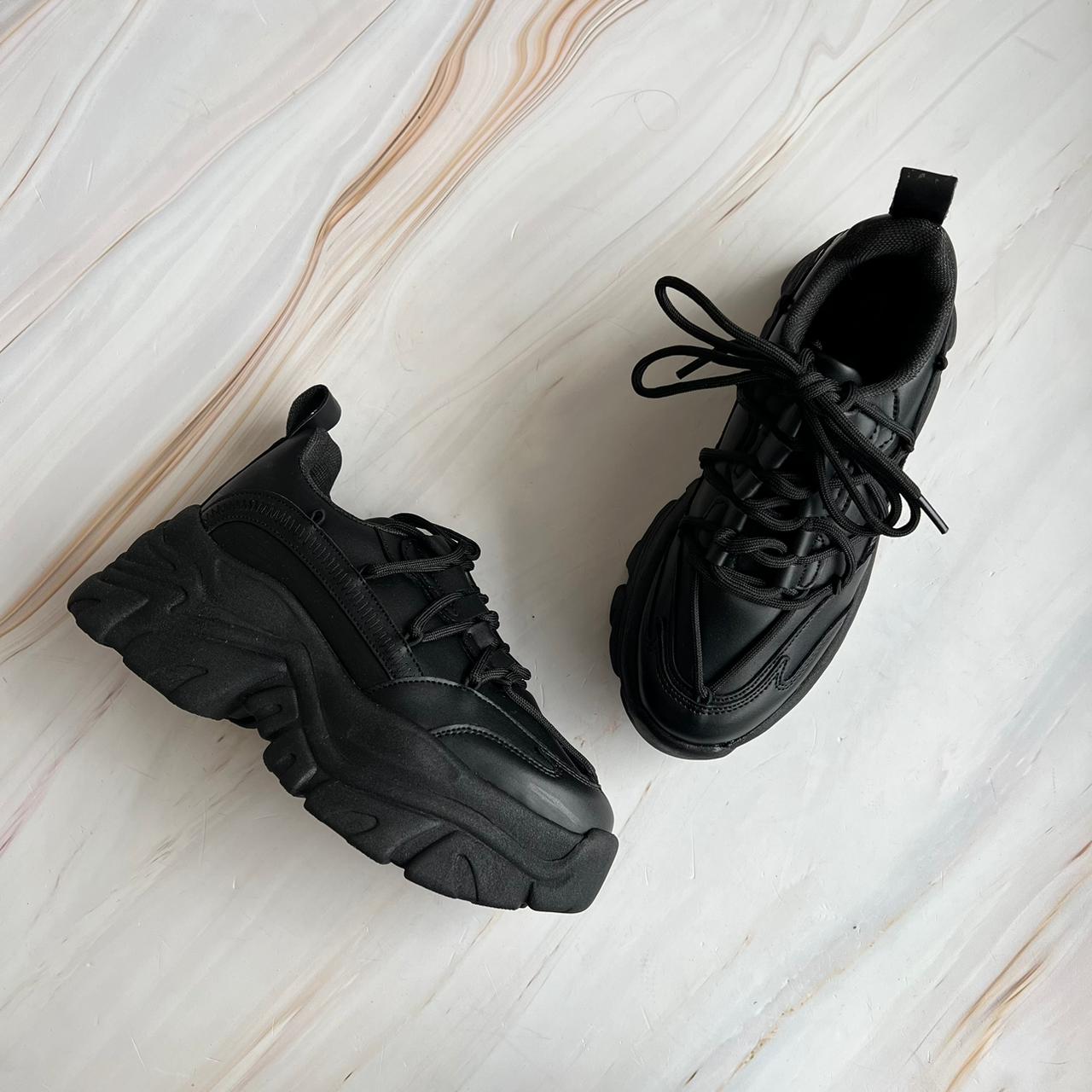 Tenis chunky con doble cordón 6011 – Zapaterías Mona