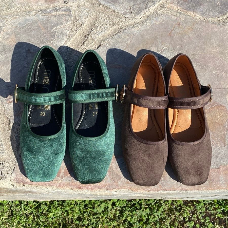 Flats de gamuza 4067R