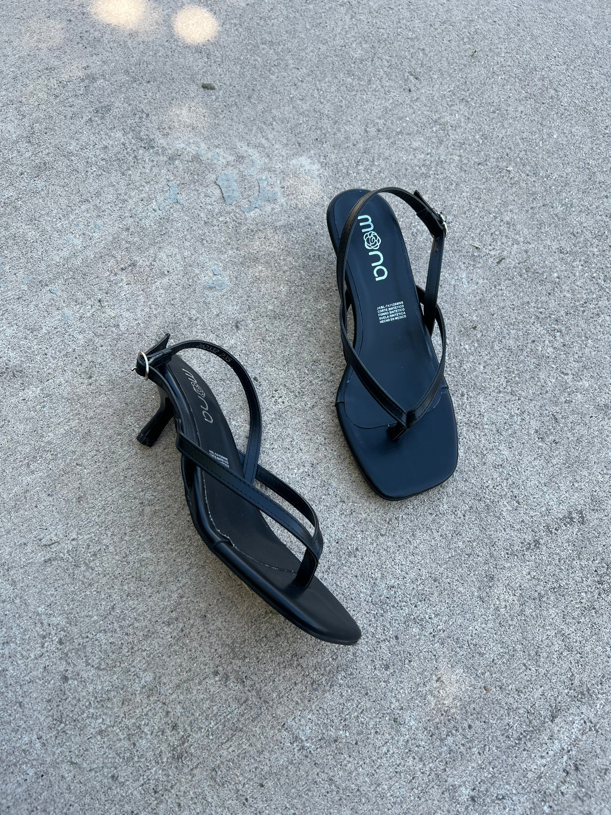 Zapatillas tacón bajo 262332
