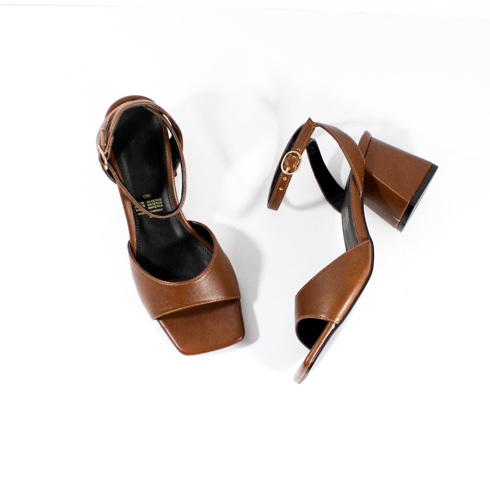 Zapatilla tacón cuadrado 1700L