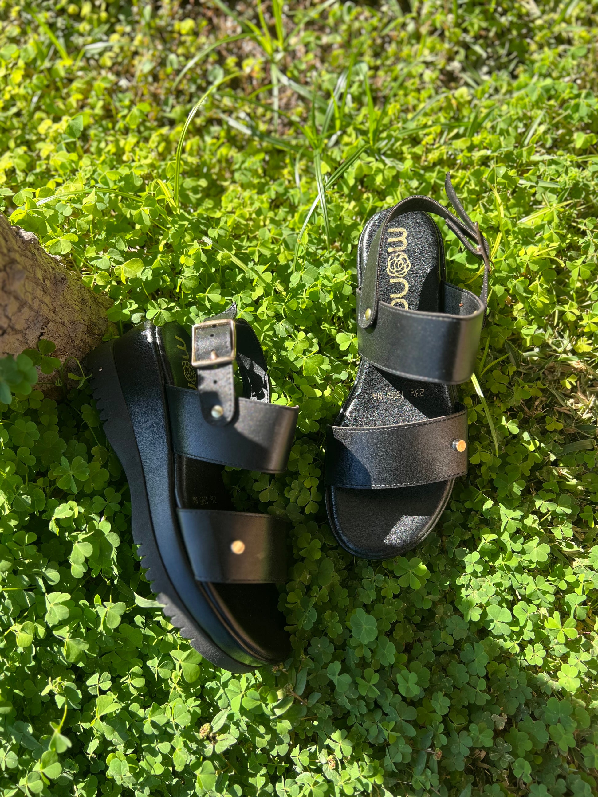 Sandalia con plataforma 1505