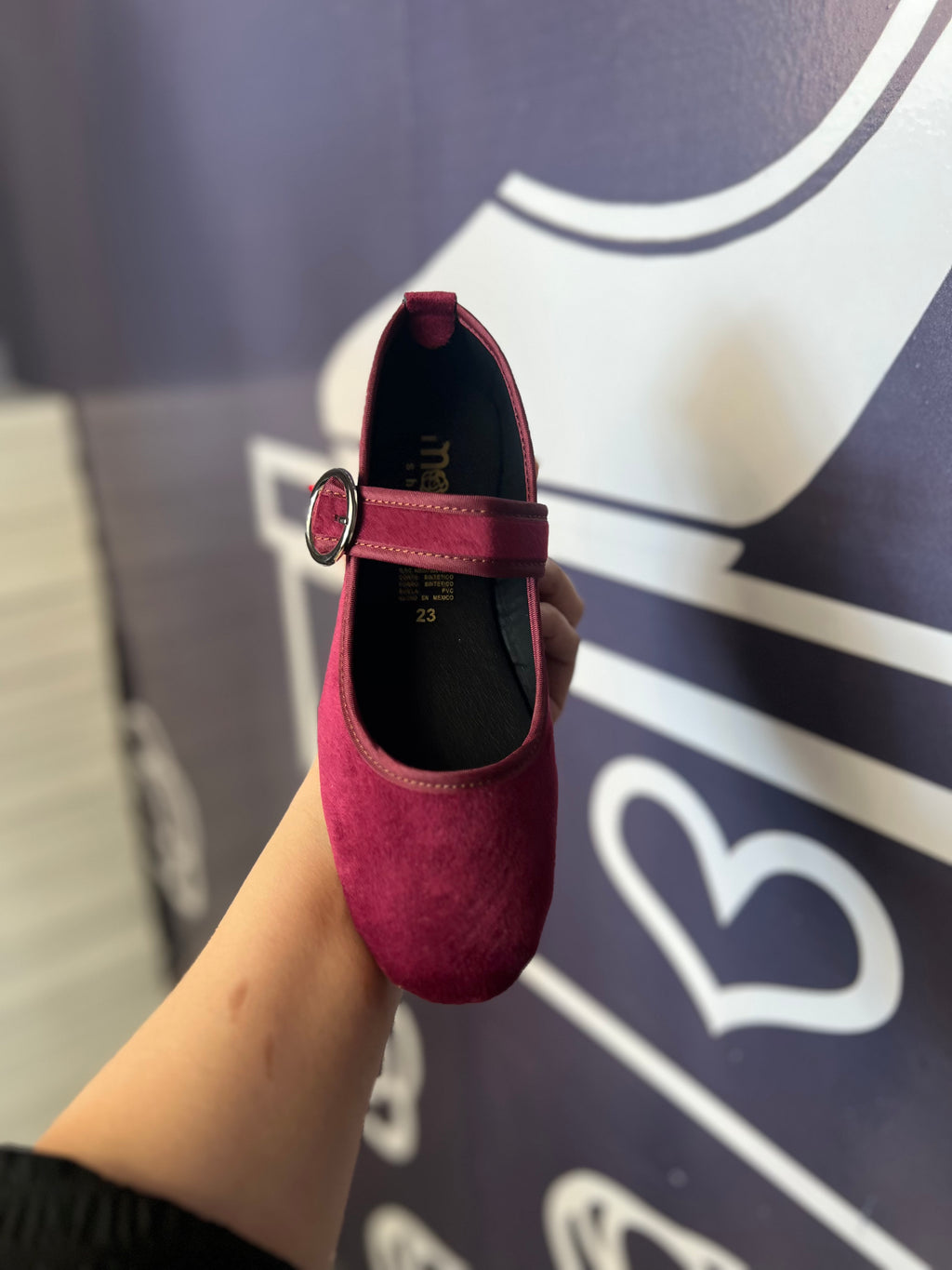 Flats de gamuza 140