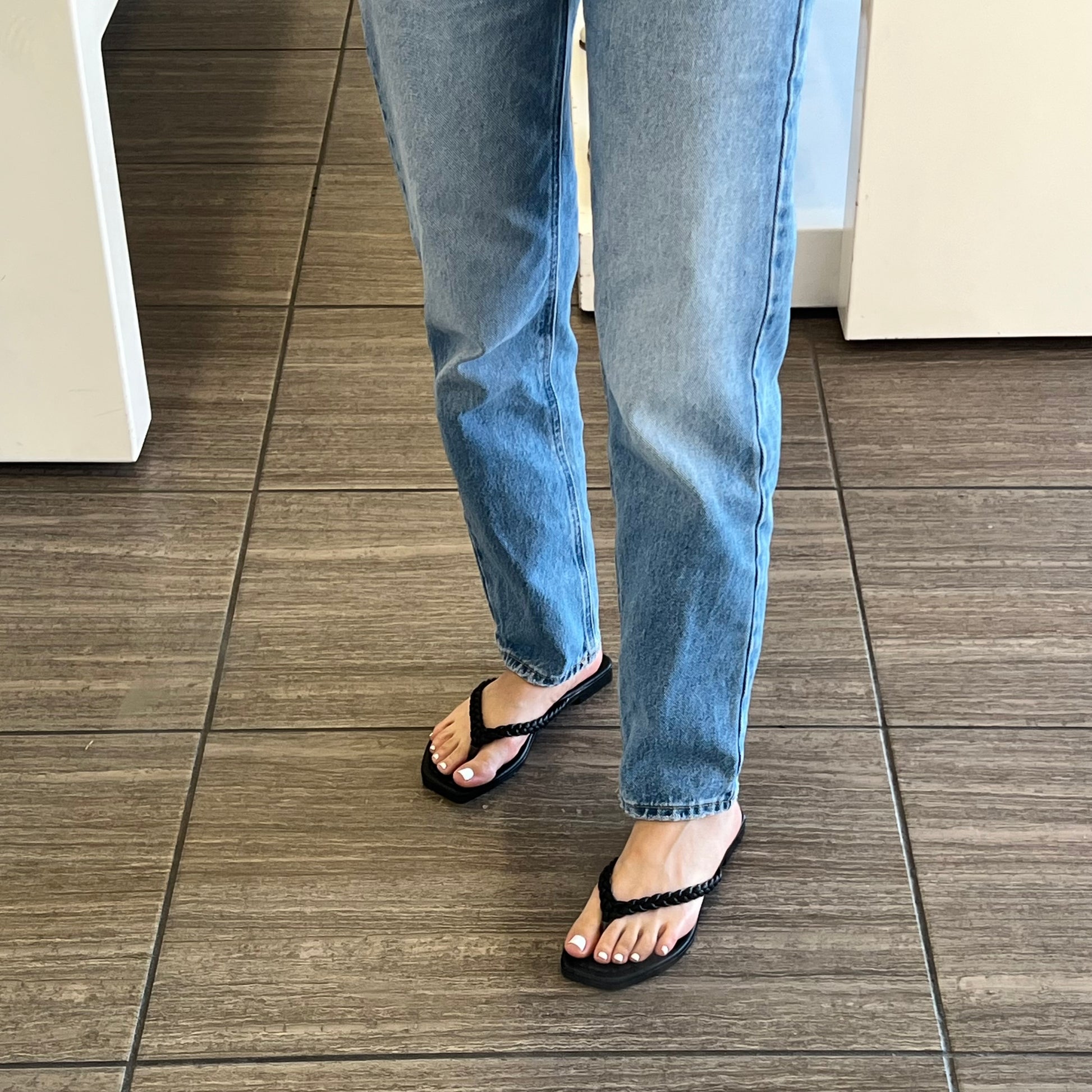 Sandalia de trenza 516