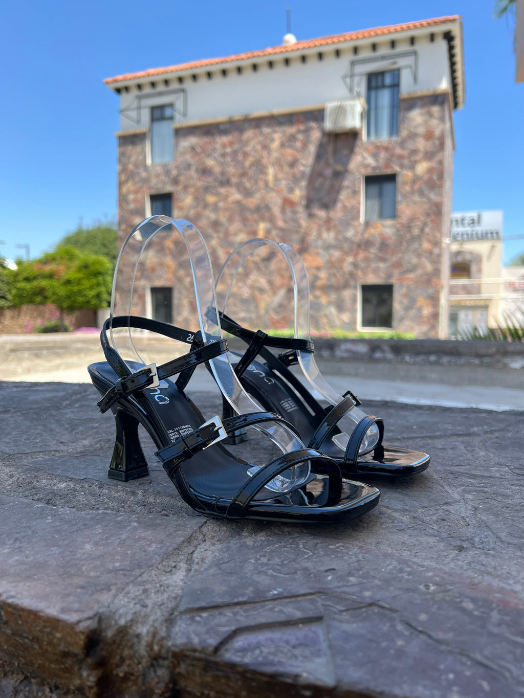 Zapatilla de charol 261795