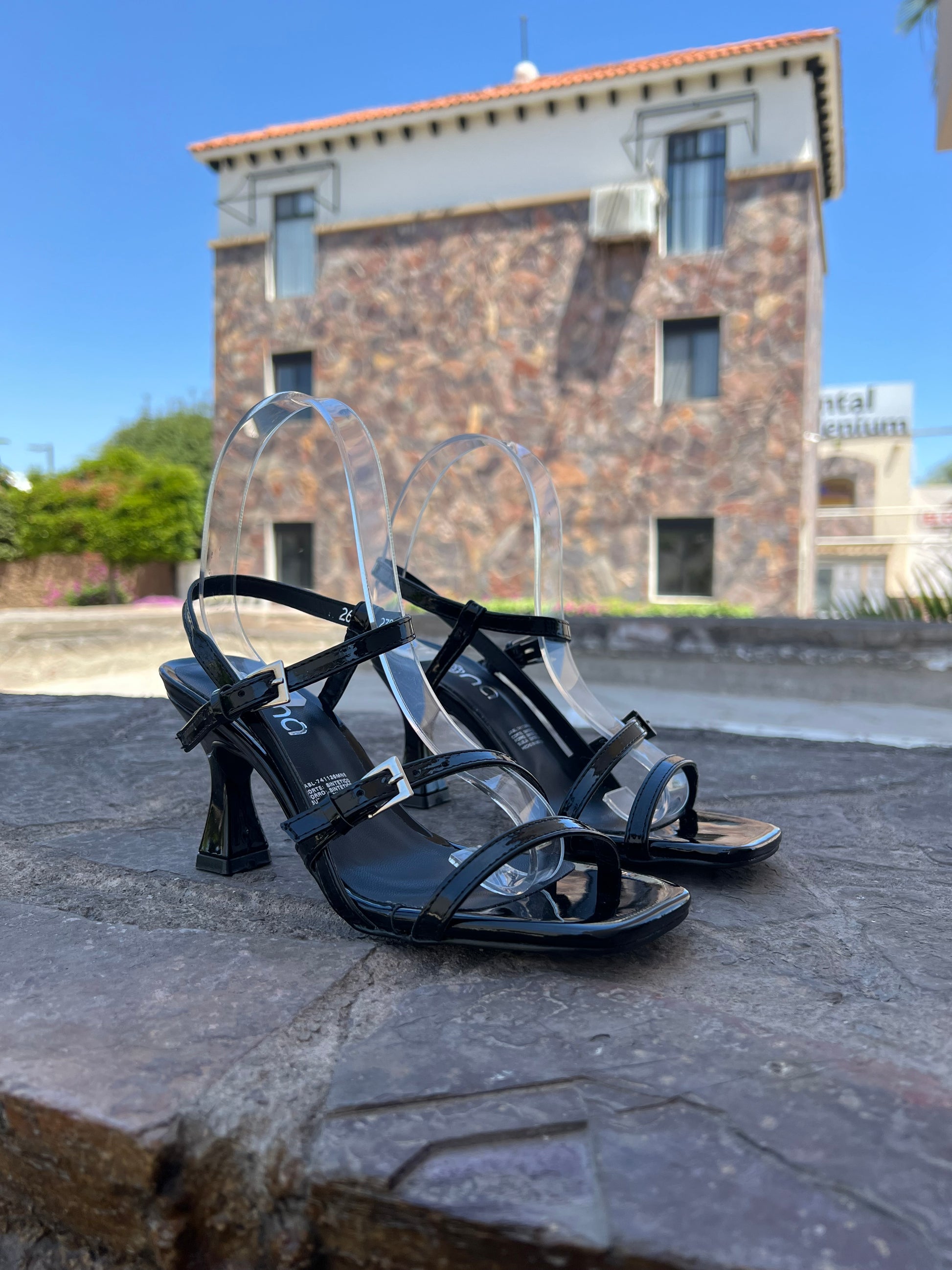 Zapatilla de charol 261795