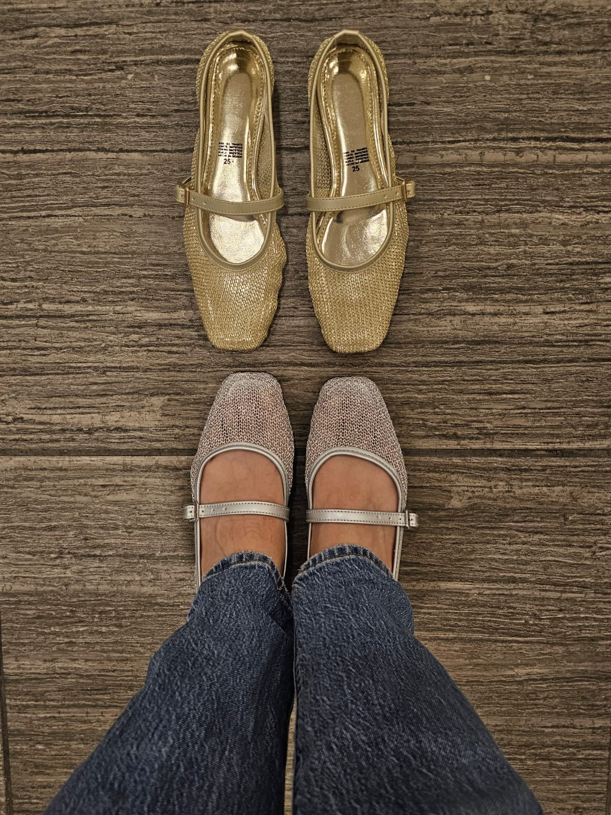 Flats metálicos 205