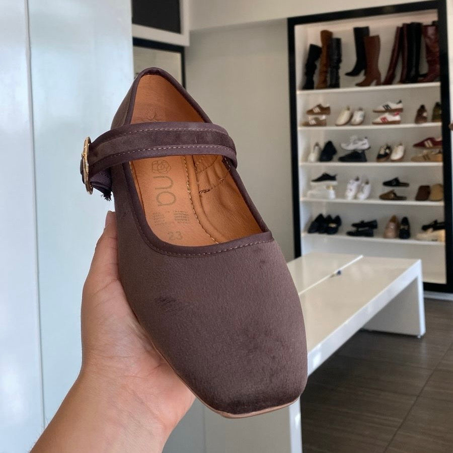 Flats de gamuza 4067R