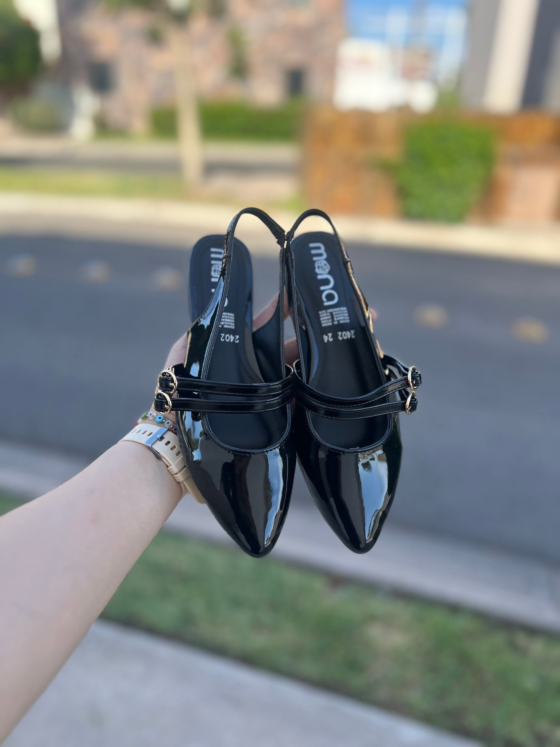 Flats de charol 2402