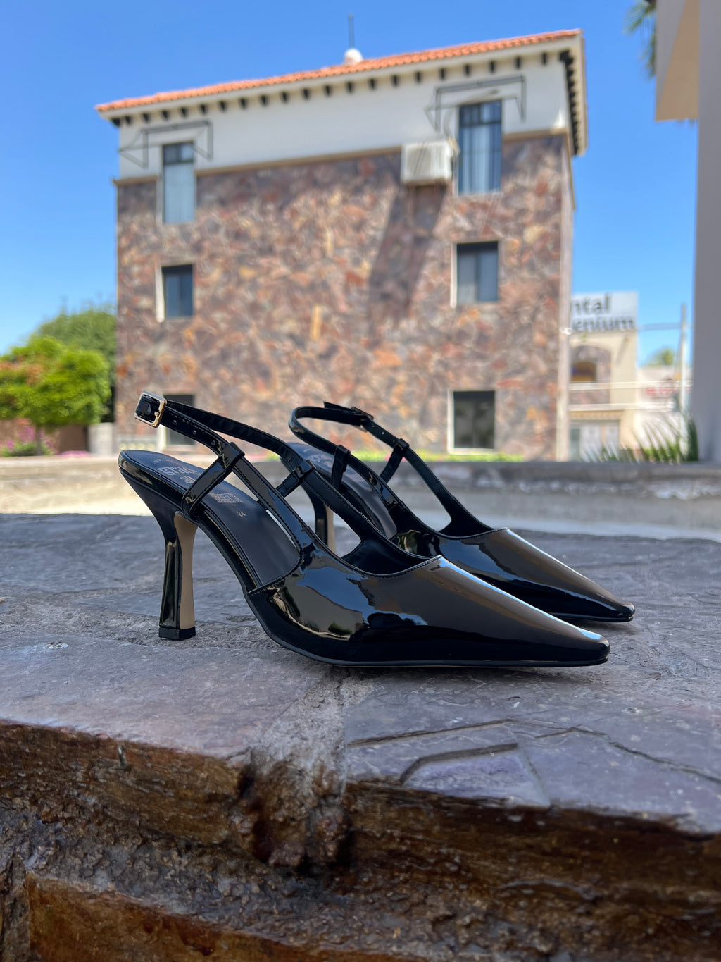 Zapatilla de charol 132