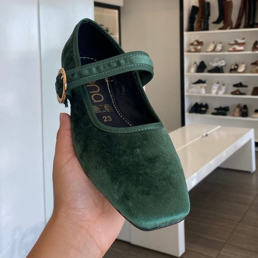 Flats de gamuza 4067R