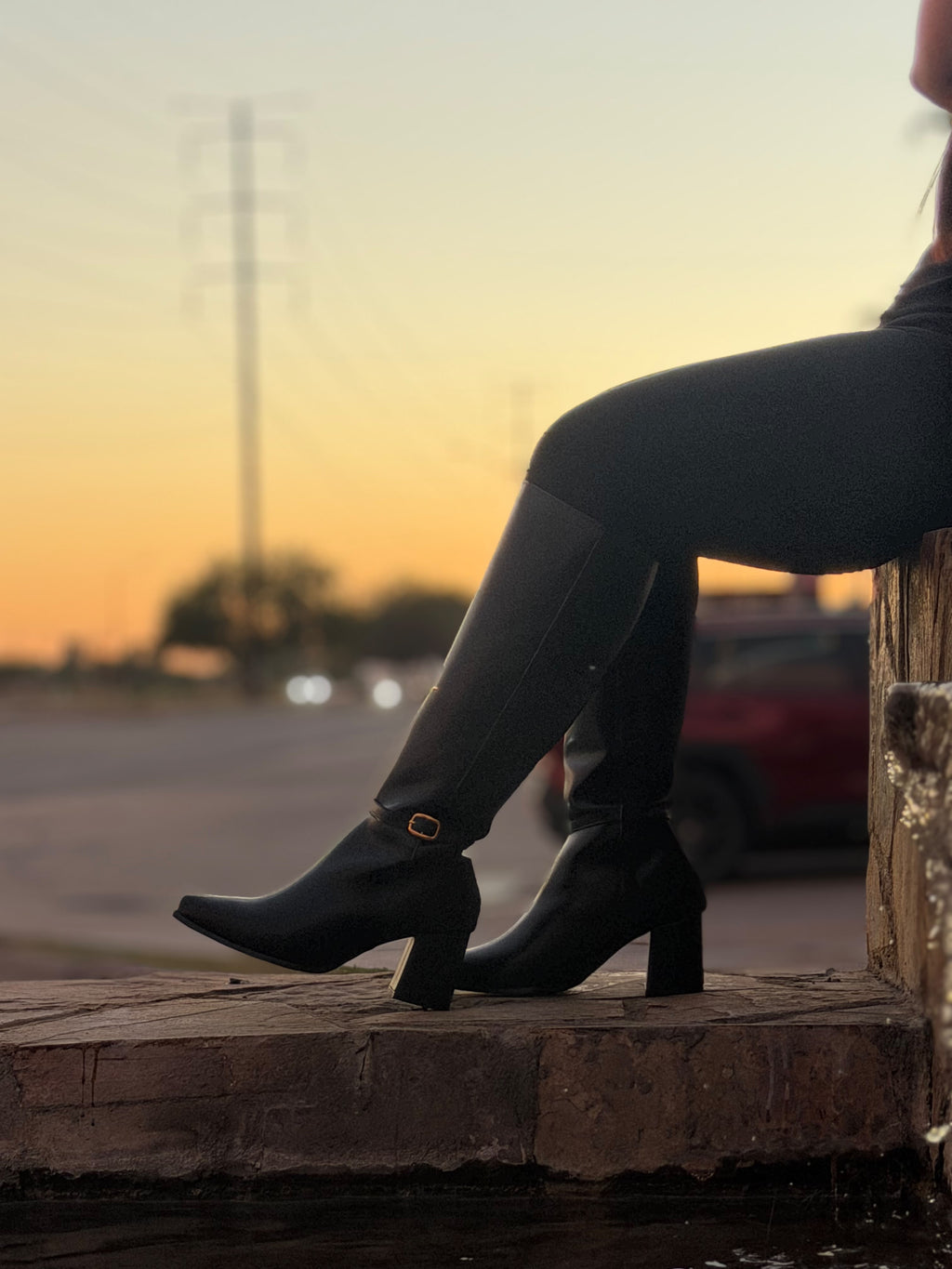 Bota tubo alto 4575