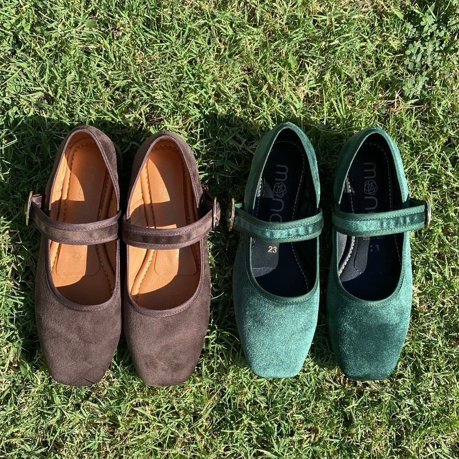 Flats de gamuza 4067R