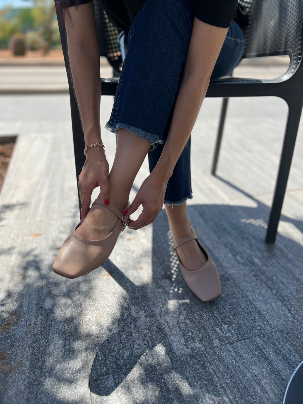 Flats de hebilla 128