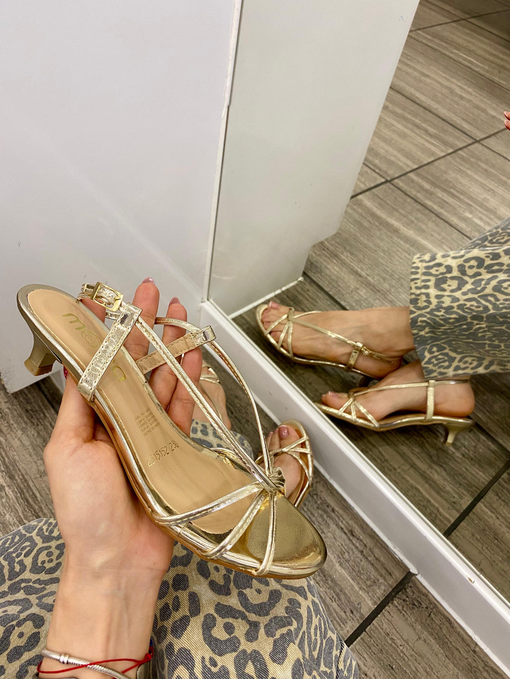 Zapatilla tacón bajo 2615148