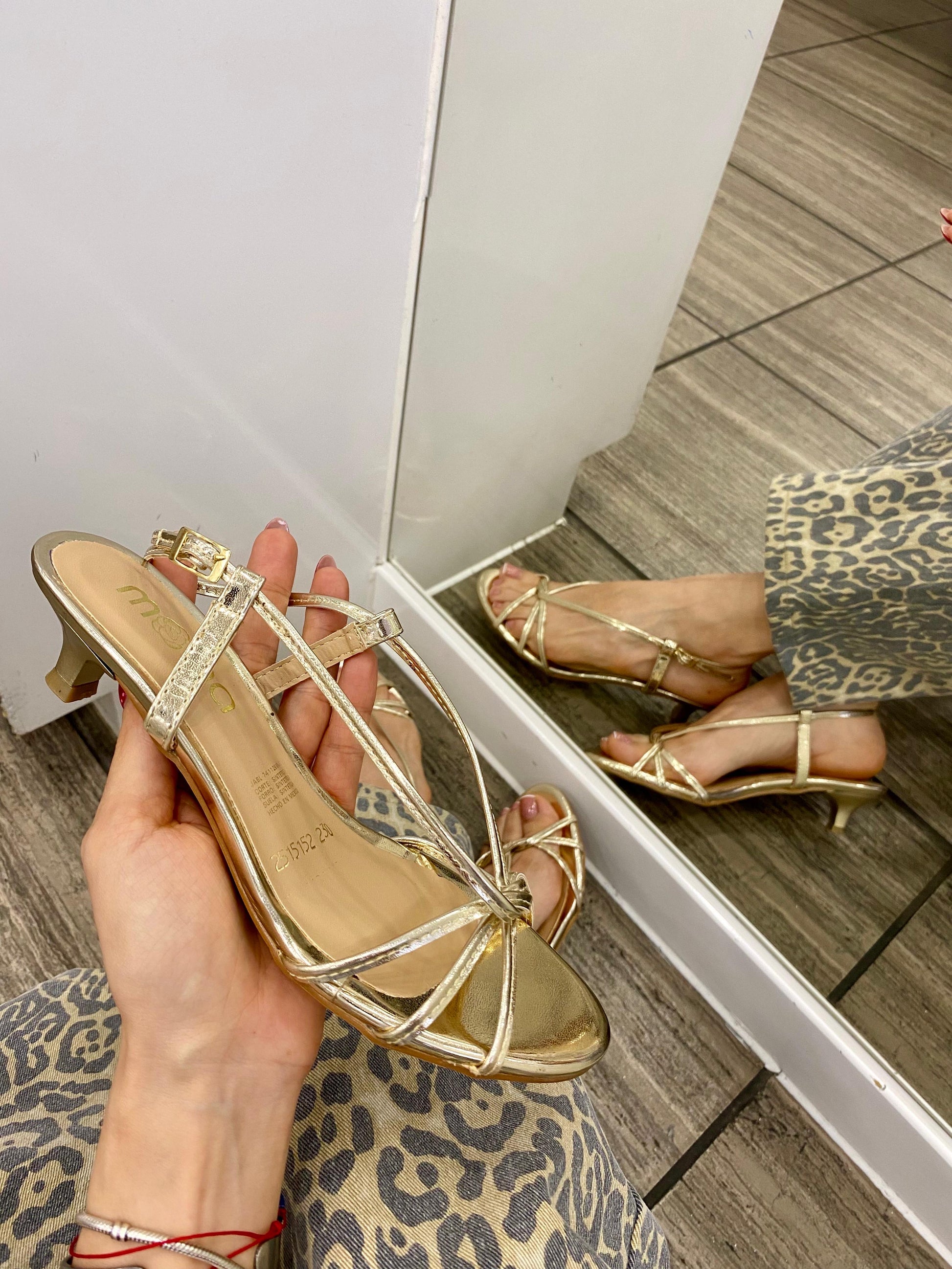 Zapatilla tacón bajo 2615148