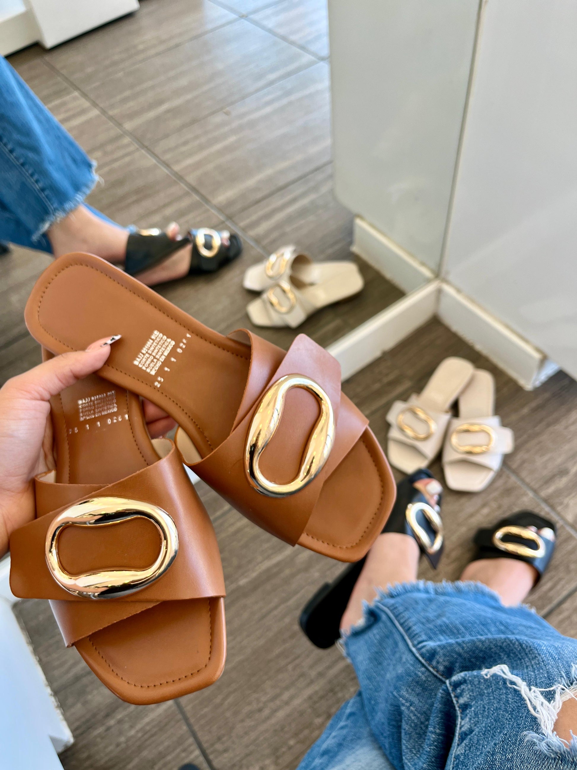 Sandalia de piso roma 1-1