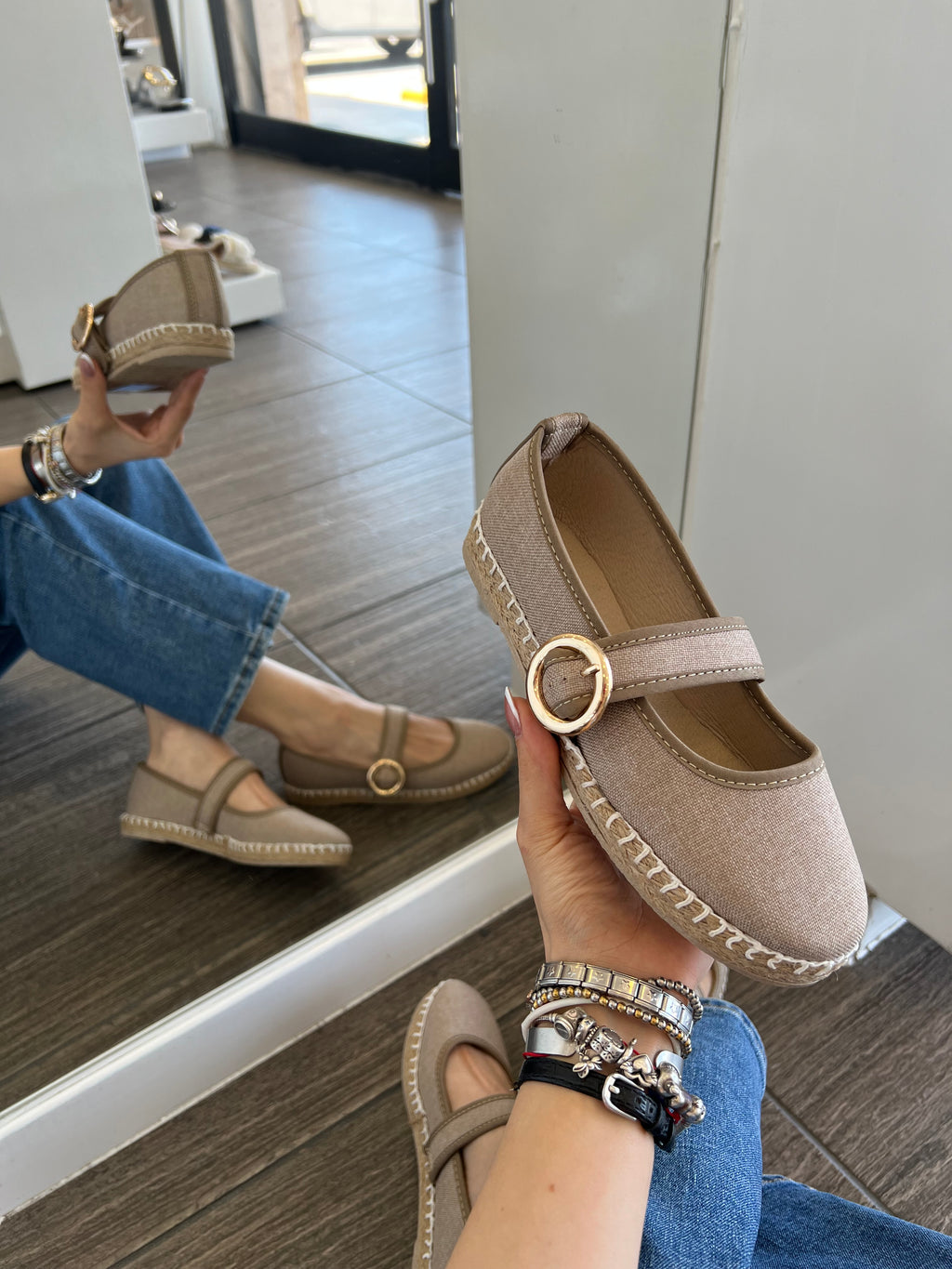 Flats con hebilla 143