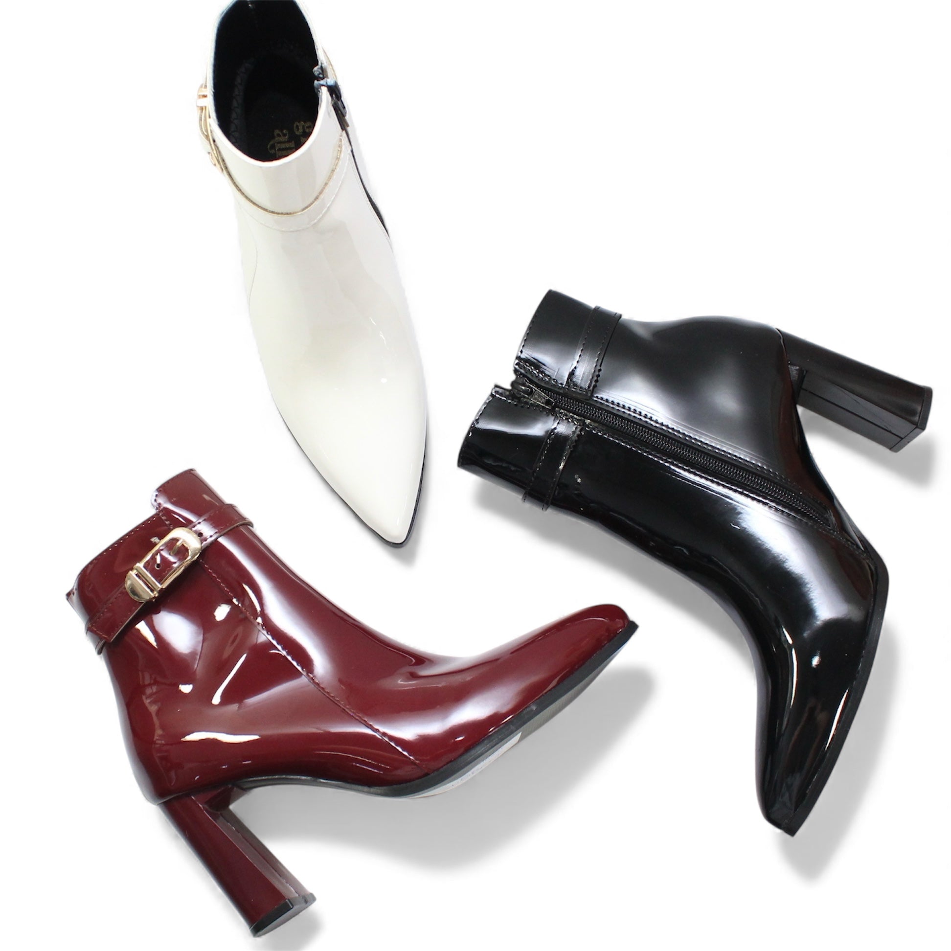 Botín de charol 366