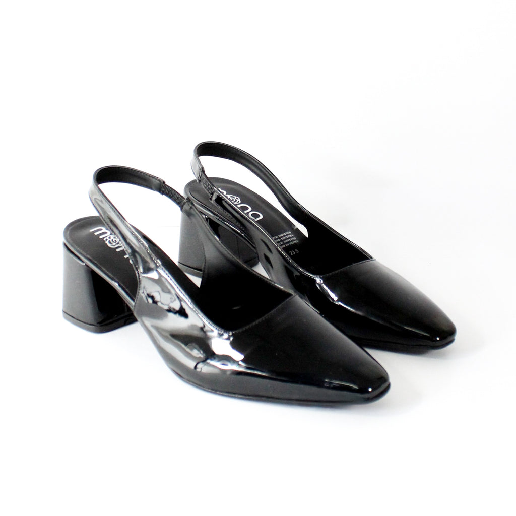 Zapatilla de charol 355021