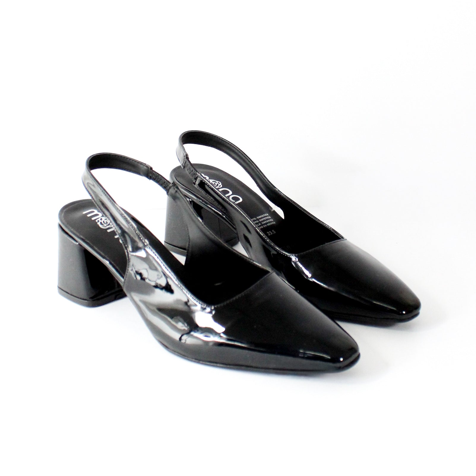 Zapatilla de charol 355021