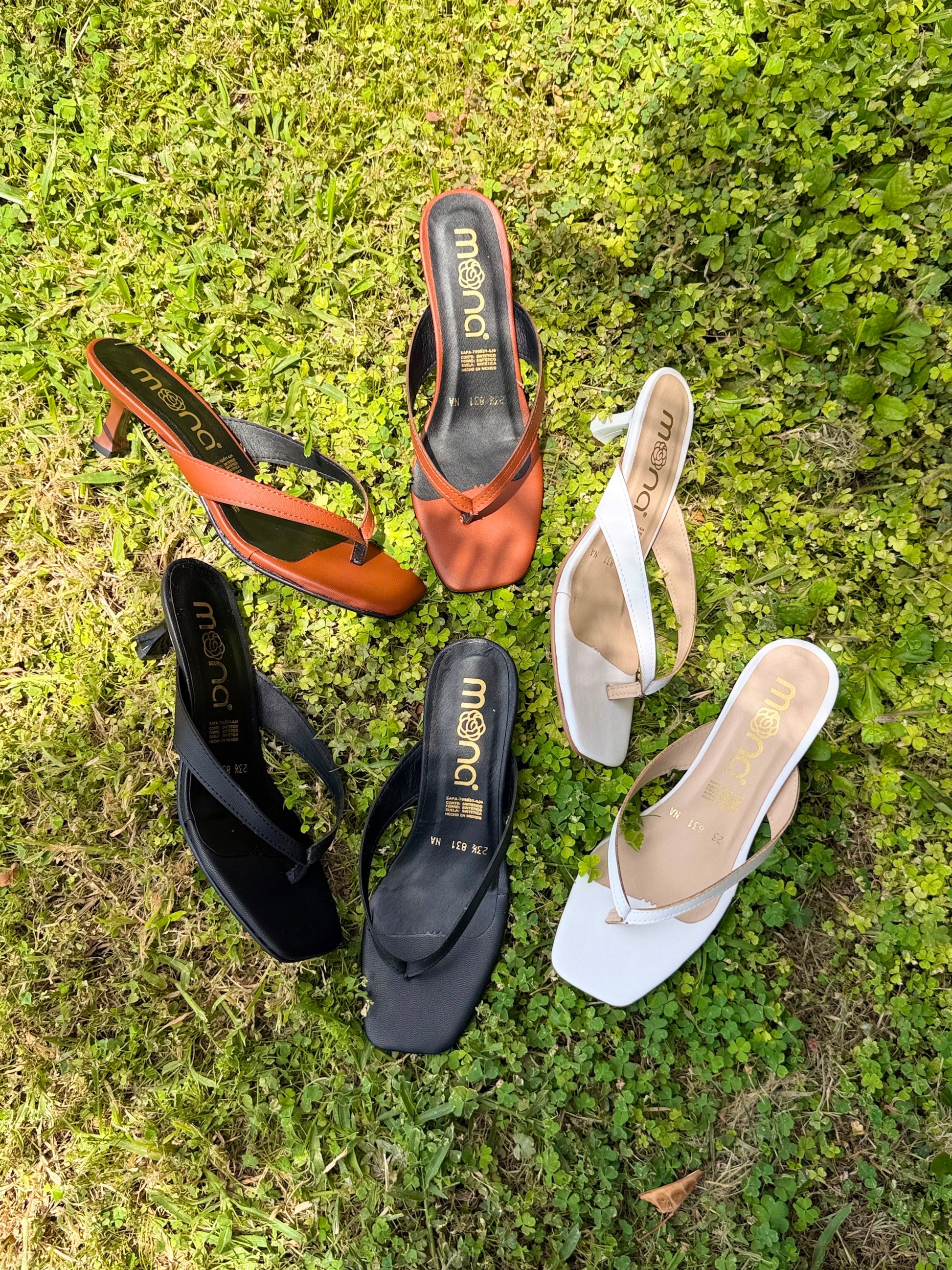 Zapatilla tacón bajo 831