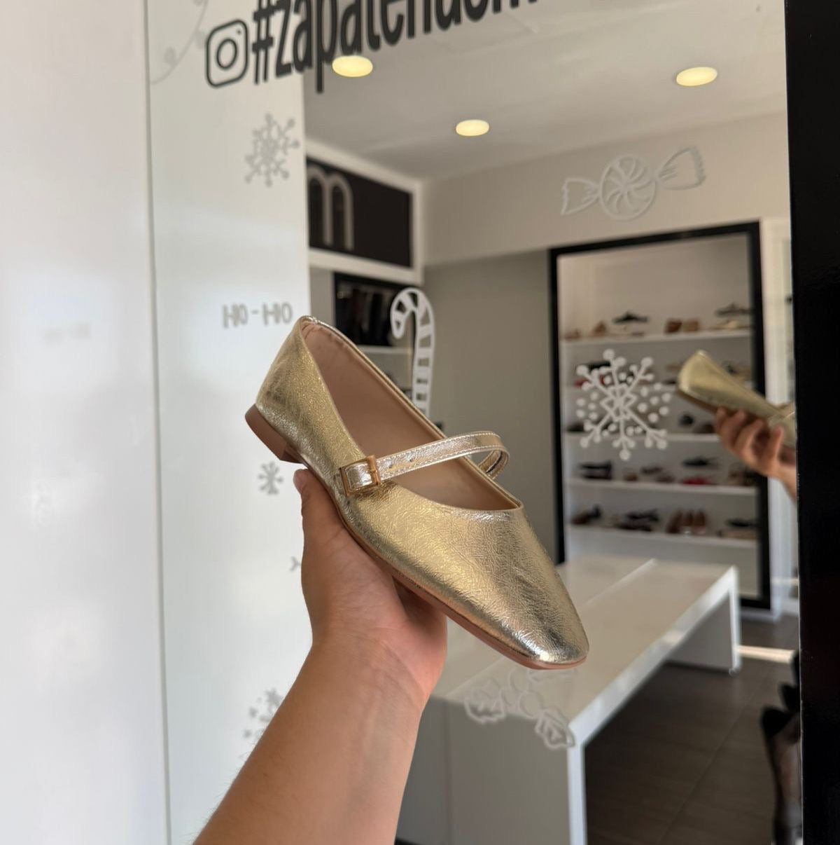 Flats metálicos 711