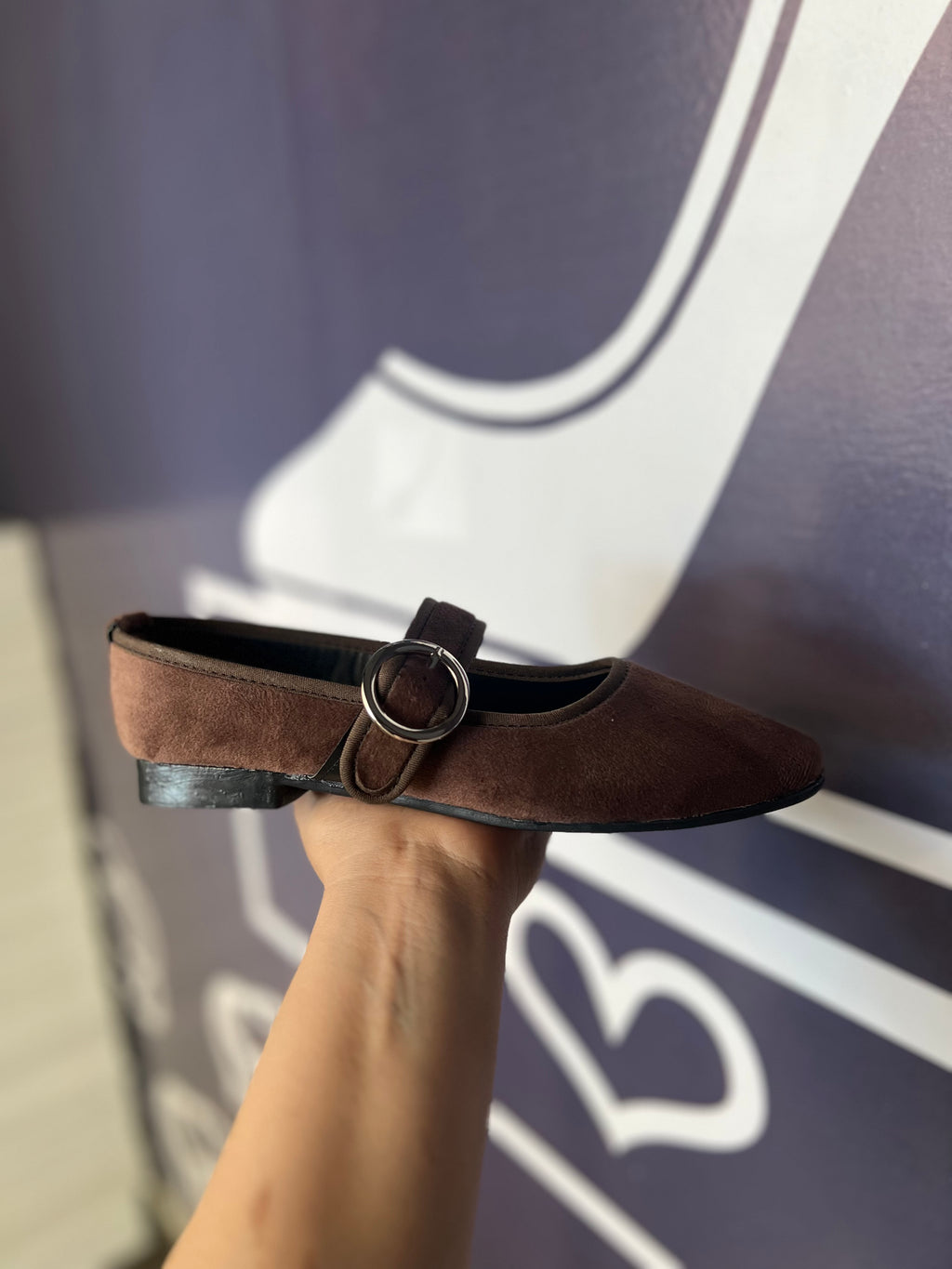 Flats de gamuza 140