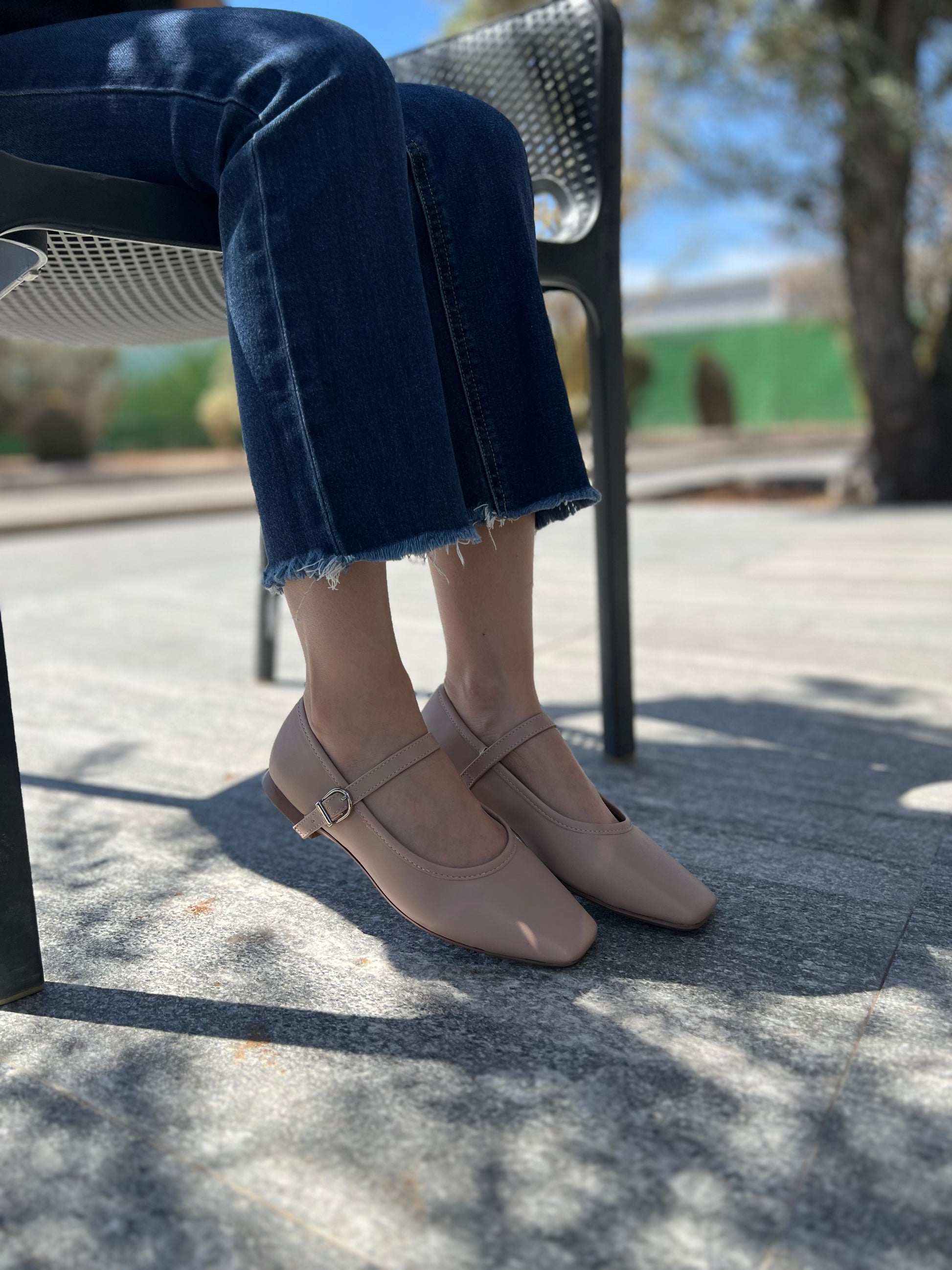 Flats de hebilla 128