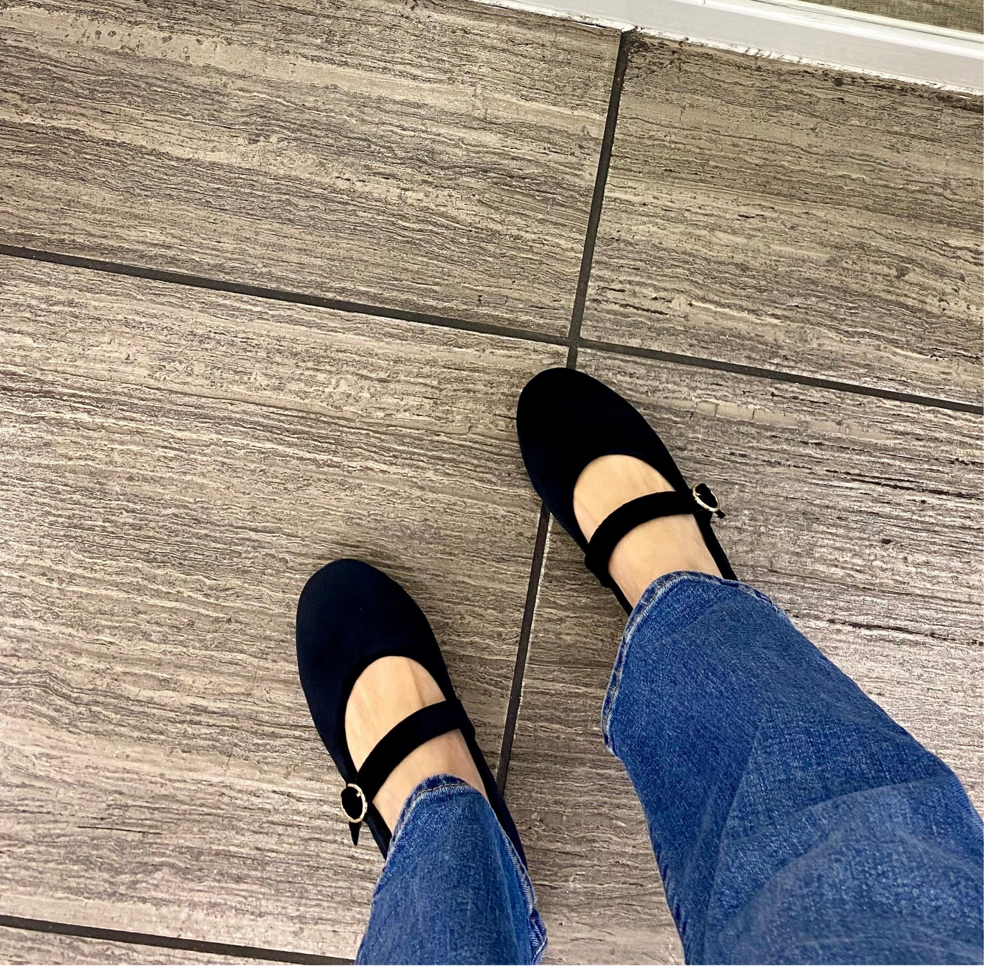 Flats de gamuza 029RR