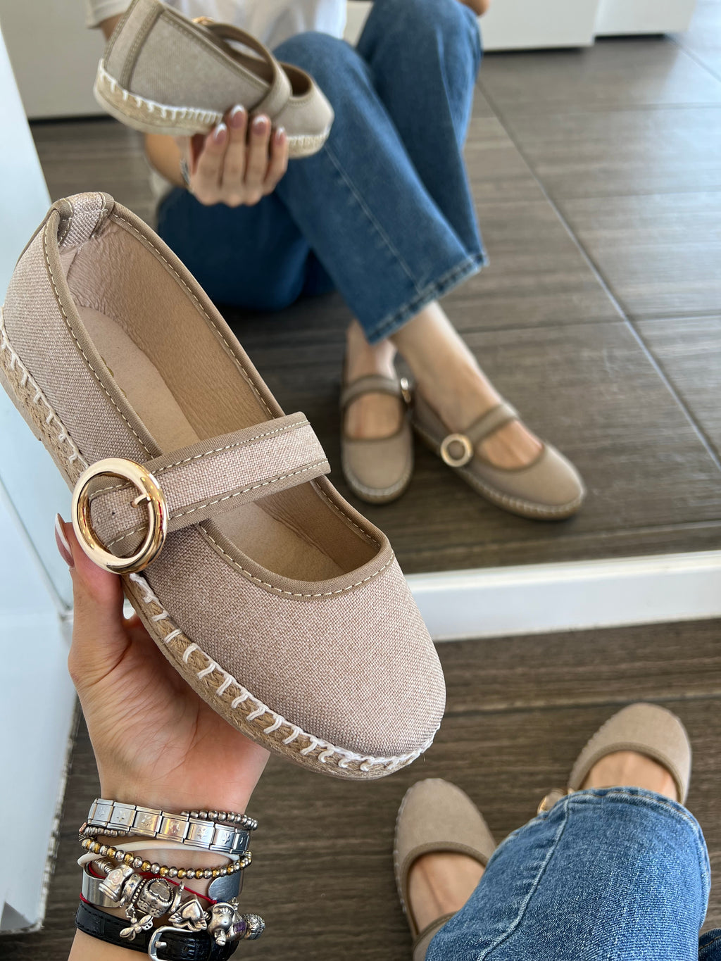 Flats con hebilla 143
