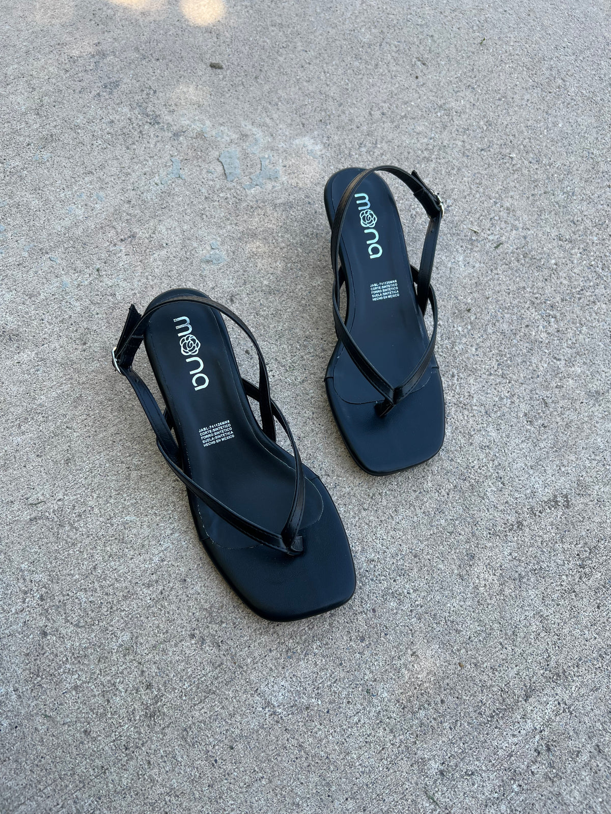 Zapatillas tacón bajo 262332