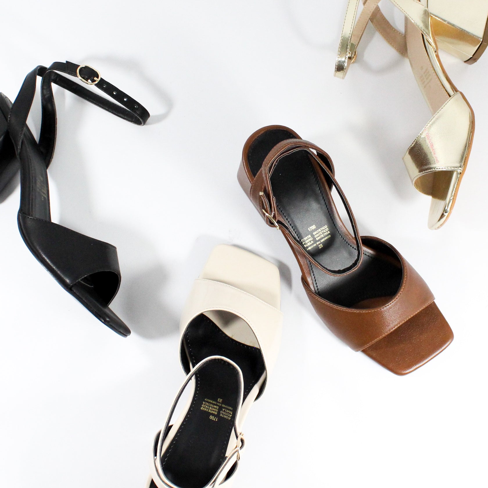 Zapatilla tacón cuadrado 1700L