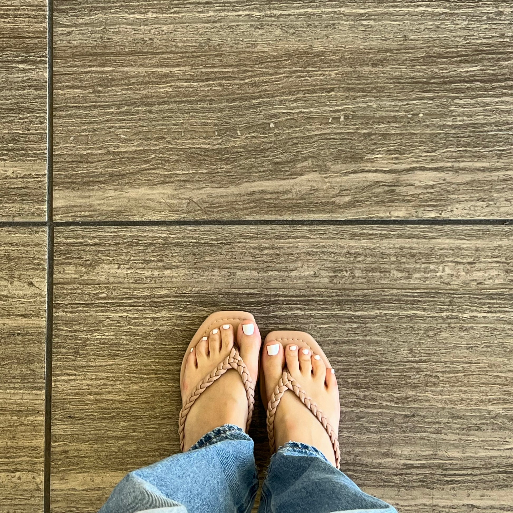 Sandalia de trenza 516