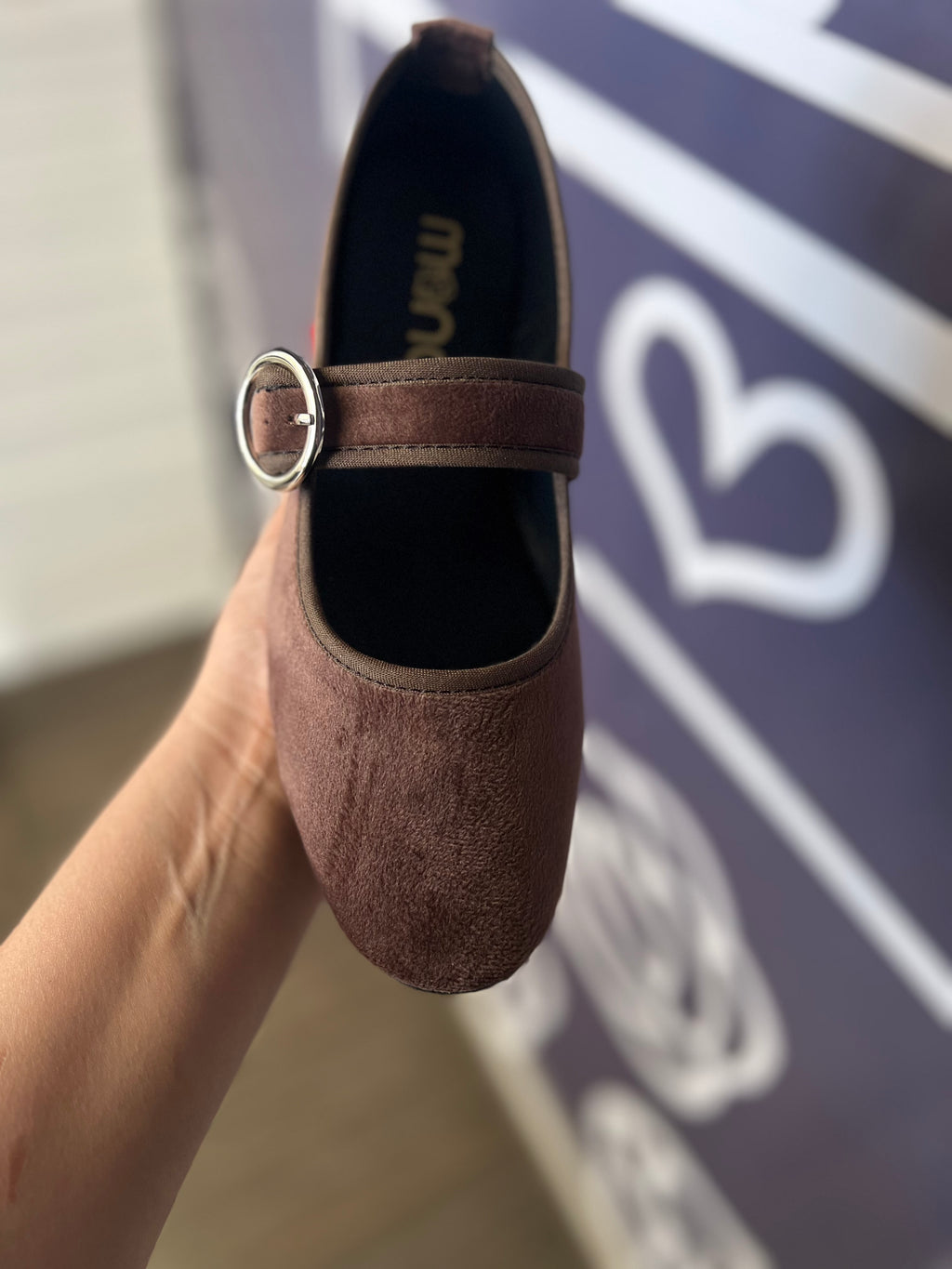 Flats de gamuza 140