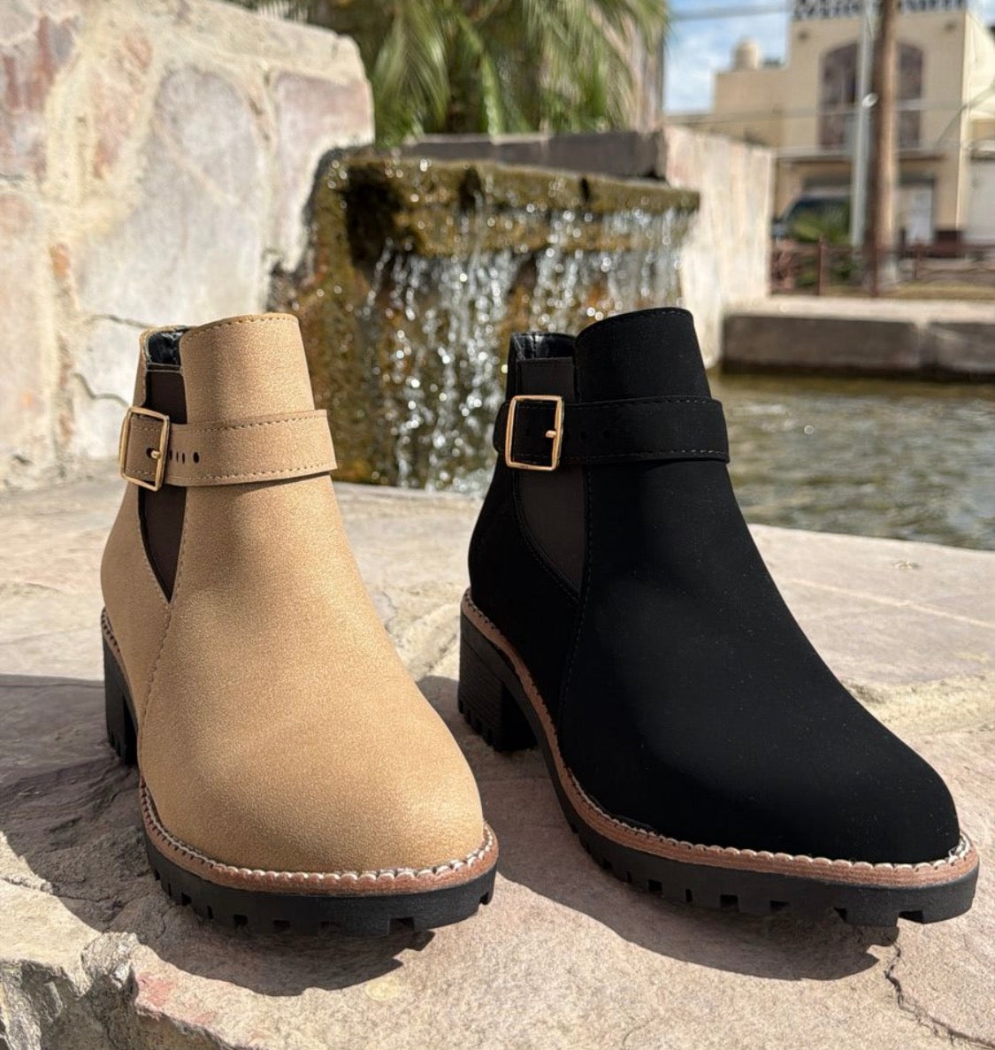 Botín de gamuza 3200