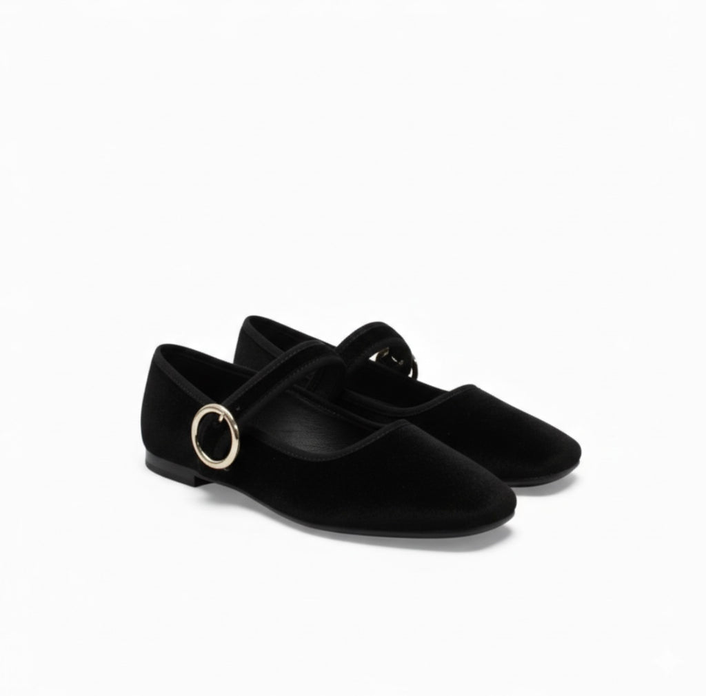 Flats de gamuza 4067R