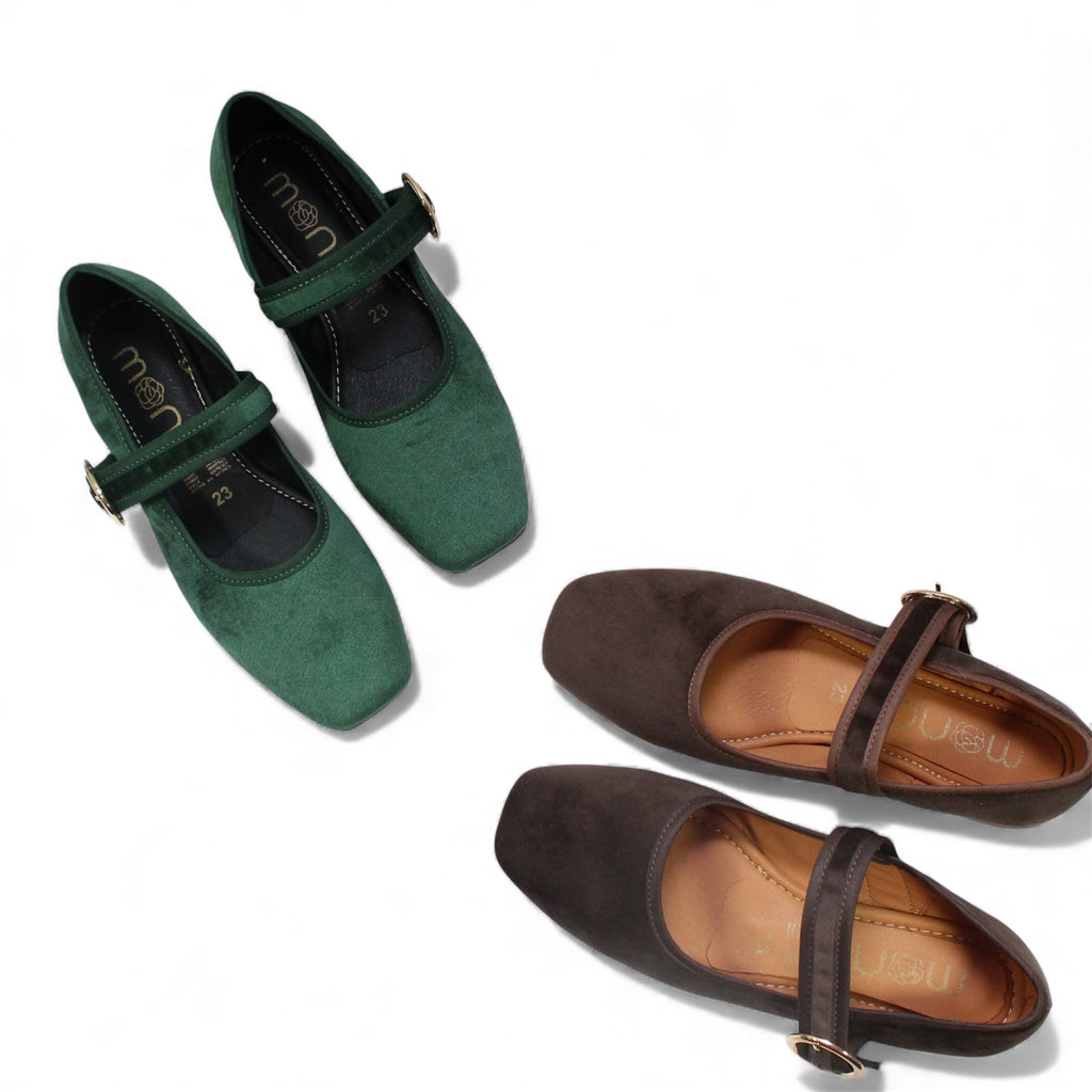 Flats de gamuza 4067R