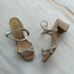 Zapatilla con brillos 210
