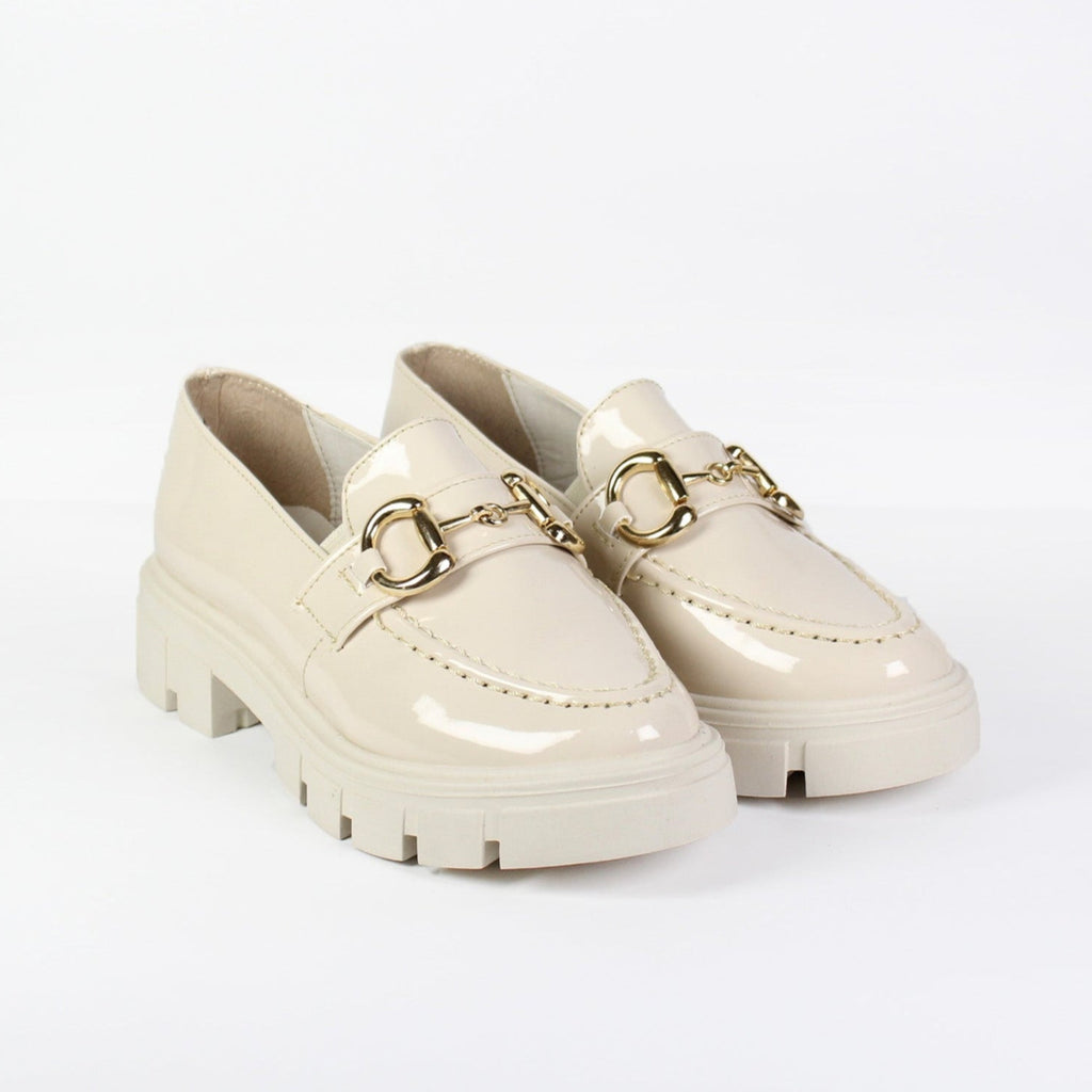 Mocasines de Charol con Hebilla 332