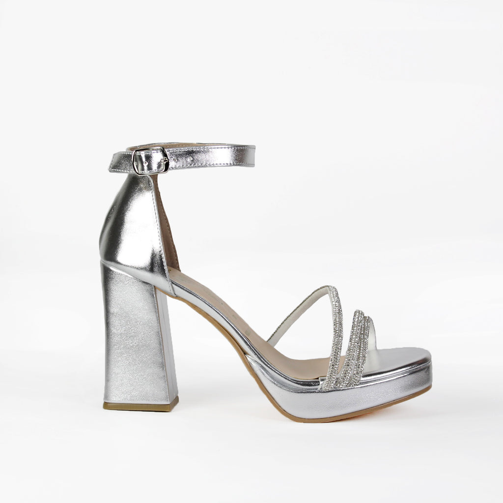 Zapatilla de tira con Brillos 3007-F