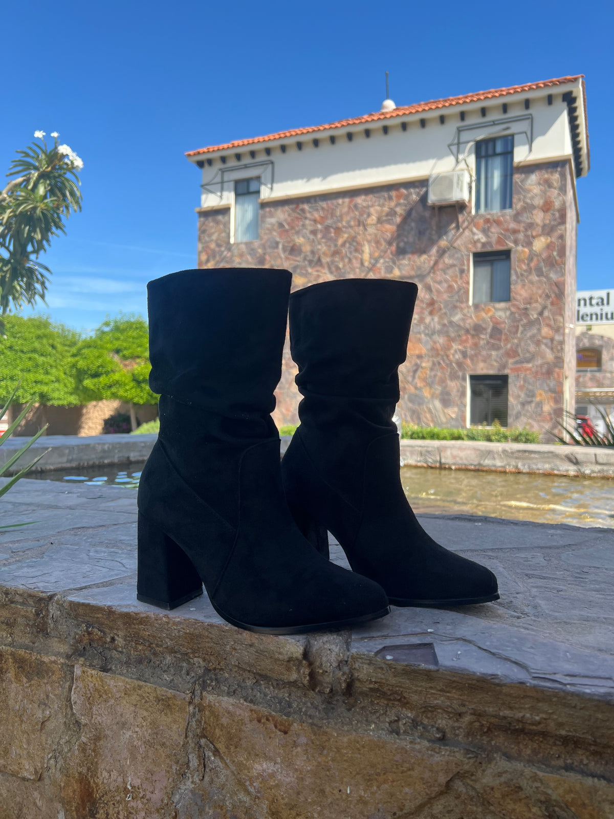 Bota de gamuza 4007