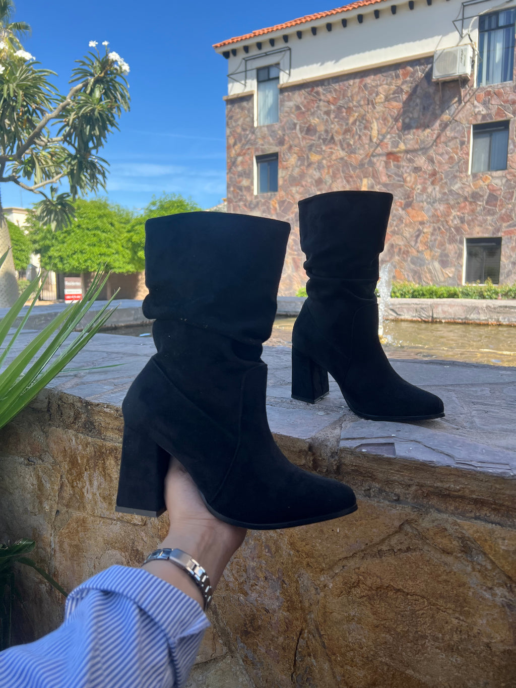 Bota de gamuza 4007